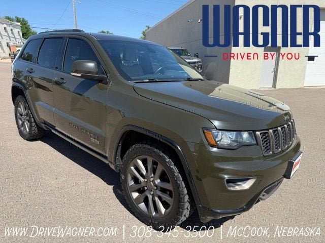 2017 Jeep Grand Cherokee Limited 75th Anniversary Edition in Other — front three-quarter view