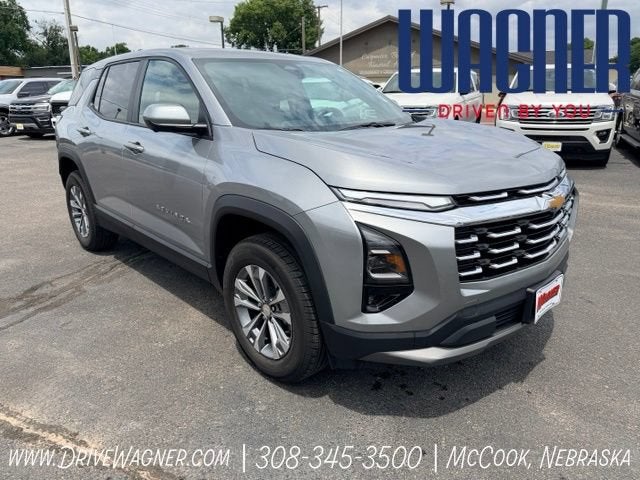 2026 Chevrolet Equinox LT in Sterling Gray Metallic — front three-quarter view